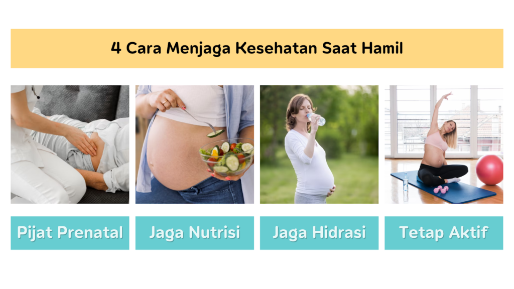 4 cara menjaga kesehatan saat hamil
